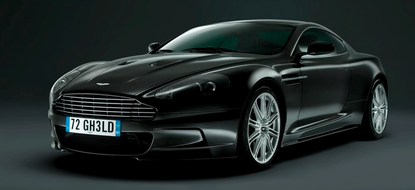 James Bond's Aston Martin DBS V12