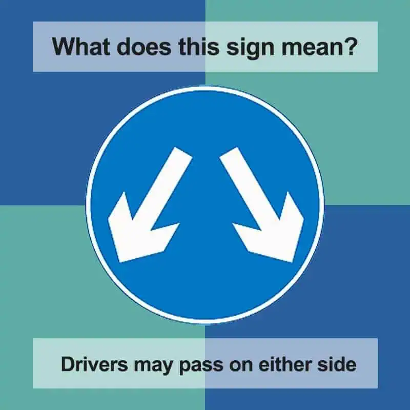 Roadsign Drivers May Pass Answer Min