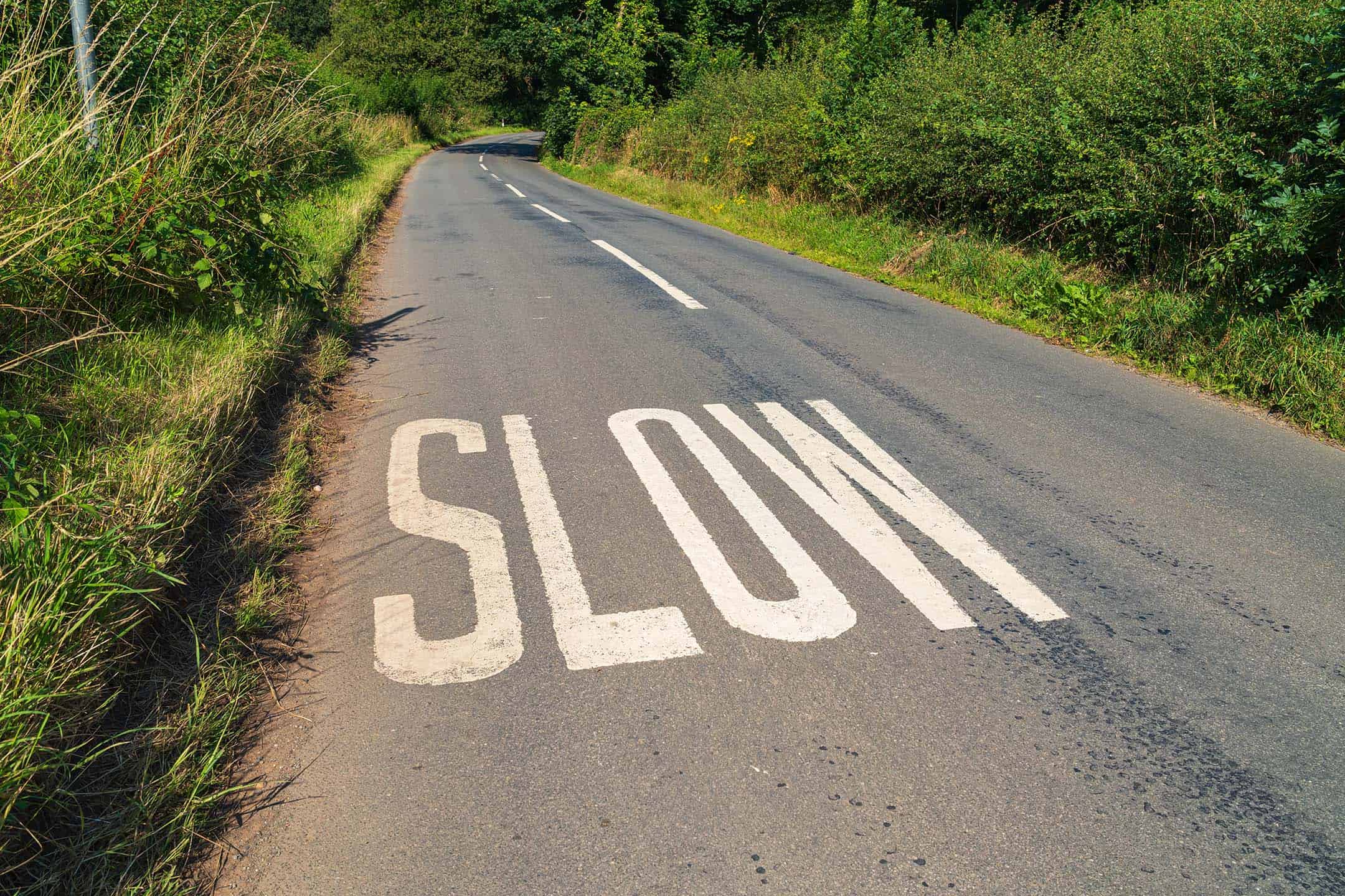 Slow Markings Road