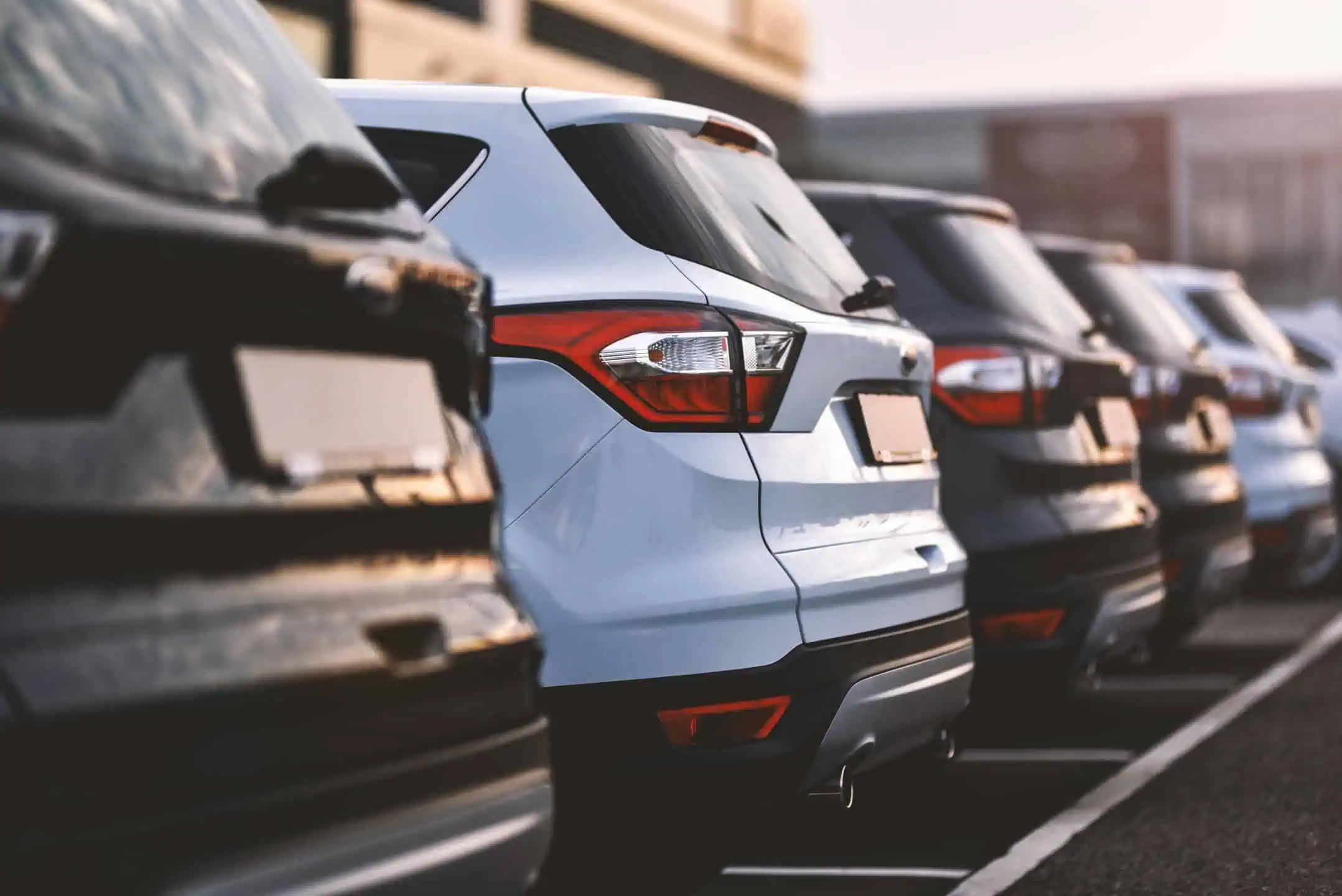 Car Rears On Forecourt 1